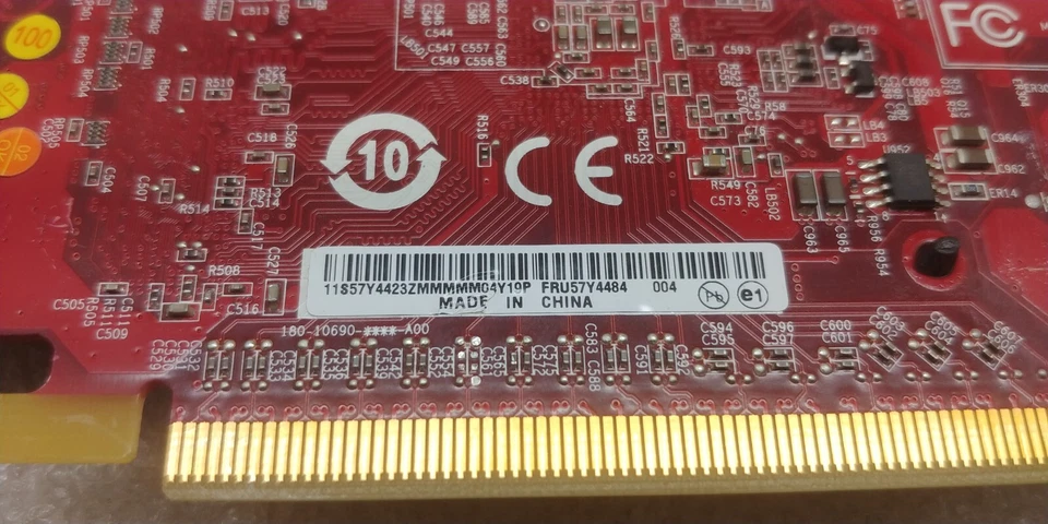 Lenovo Nvidia GeForce 310 512MB DDR3 DMS-59 Low Pro Video Card FRU89Y9226 FR S/H - Image 4 of 4