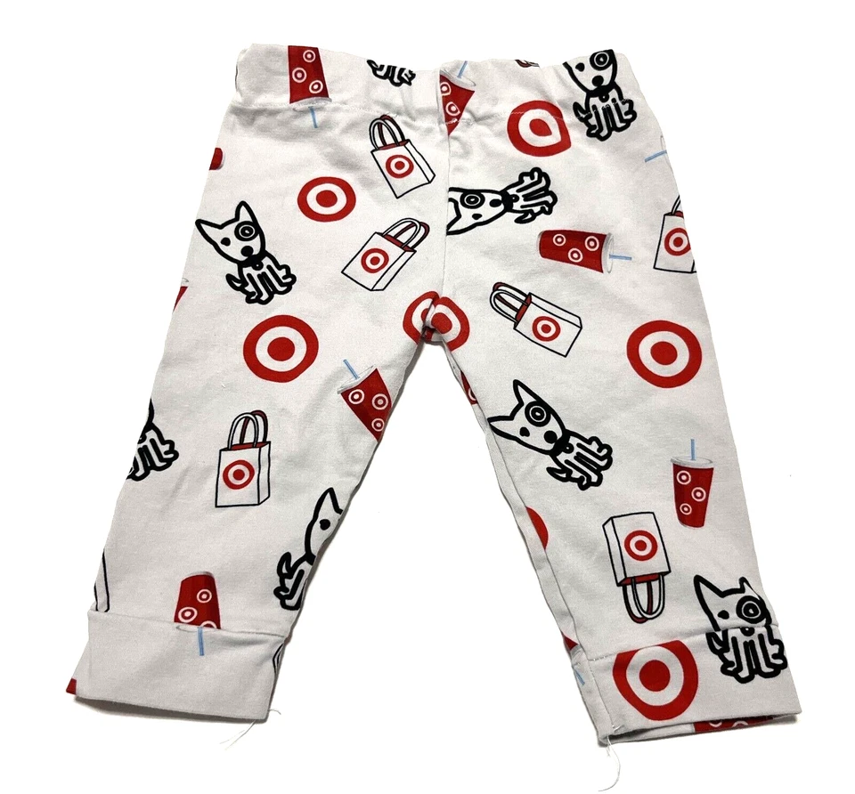 TARGET Bullseye Bolso Tienda Perro Infantil 3-6 Meses Niños Niñas Pullup Pijama Pantalones Foto 2 de 4