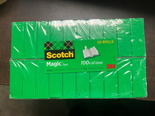 3M - Scotch Magic Tape 810K20 3/4 in x 1000 in 20 rolls 20EA 