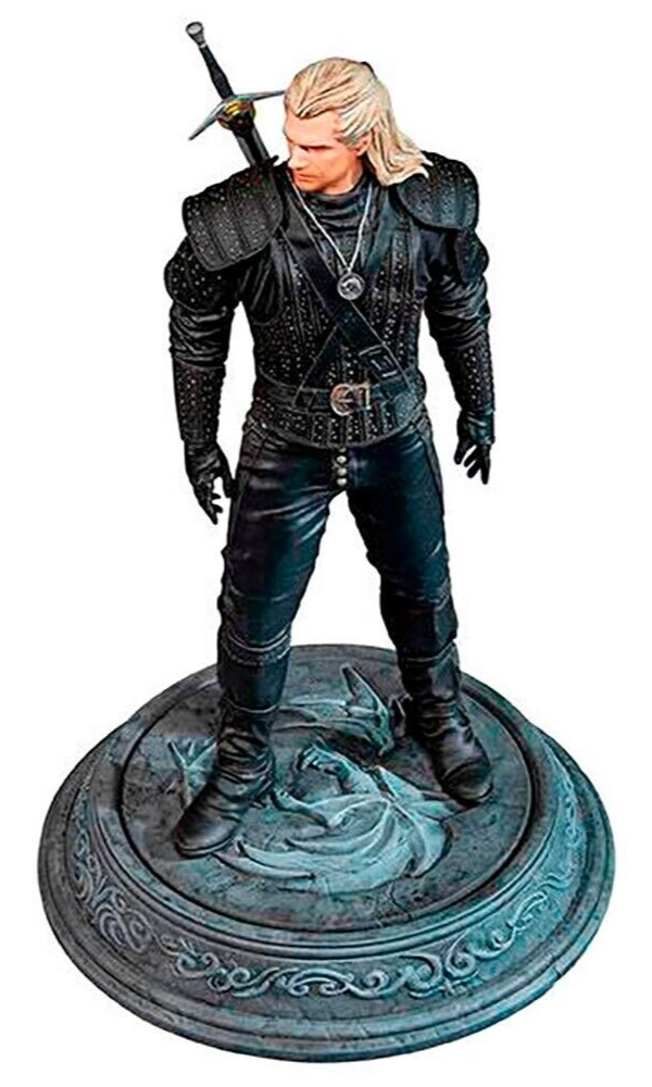 THE WITCHER NETFLIX TV SERIES GERALT 8.5"" PVC ACTION FIGURE By DARK HORSE NEW