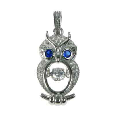 Anhänger von Zilver Jewellery Tanzender Stein Eule