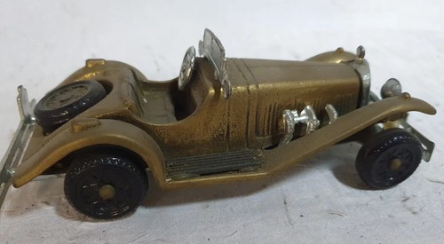Voiture Mercedes-Benz SSK-1928 en bronze 1/43 jouet ancien de marque FAL - Photo 9/12
