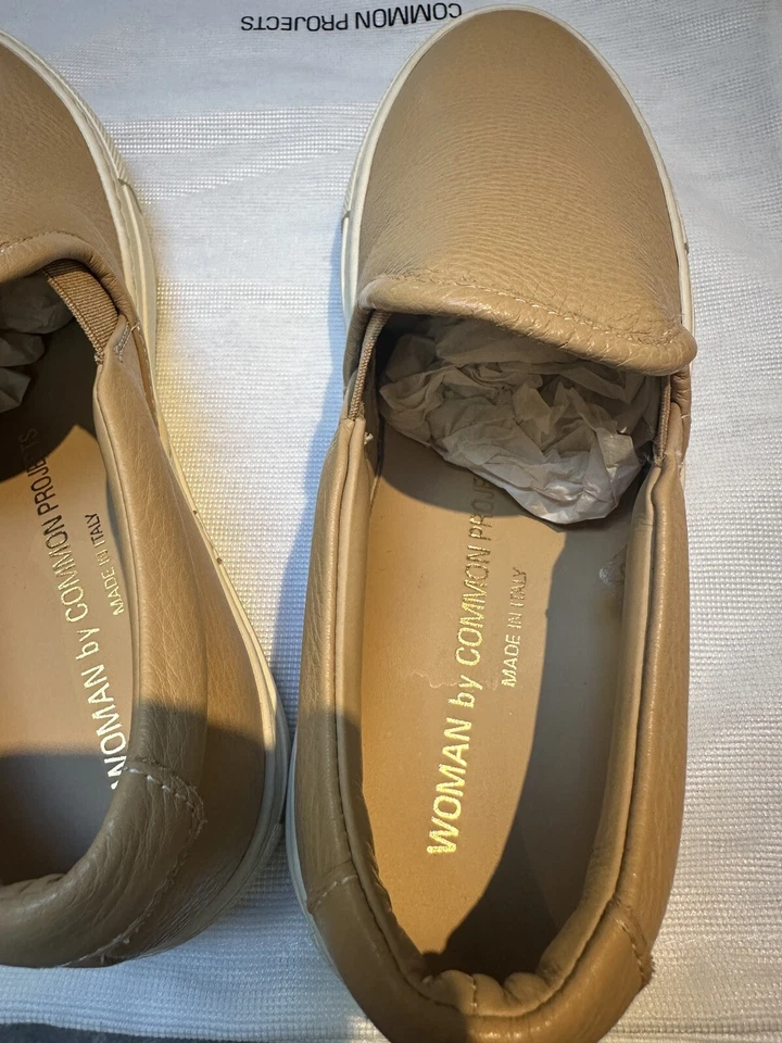 Mujer por Common Projects Zapatilla Sin Cordones Cuero Tostado Talla 37 / EE. UU. 7 - Italia 37 Foto 4 de 4
