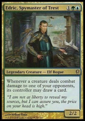 Edric, Spymaster of Trest ~ Conspiracy 1 [ Excellent ] [ Magic MTG ]