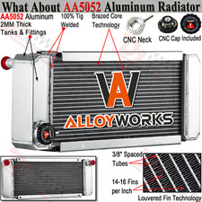 4 Rows Radiator For Bobcat Skidsteer 443 453 463 543 553 6677347 6678670 6563691