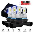 For Dodge Charger Sedan 4-Door 2006-2010 6000K LED Headlights Bulbs Hi/Lo Lights