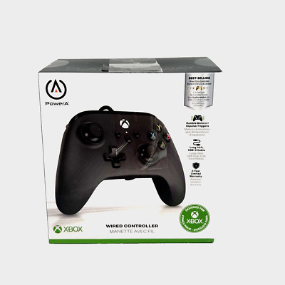 PowerA Wired Controller For Xbox Series X S - Black, Gamepad, Wired Video Game C