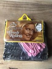 Vintage 1977 Goody Sealed 14 Small Spiral Ball Tip Brush Hair Rollers  Pins