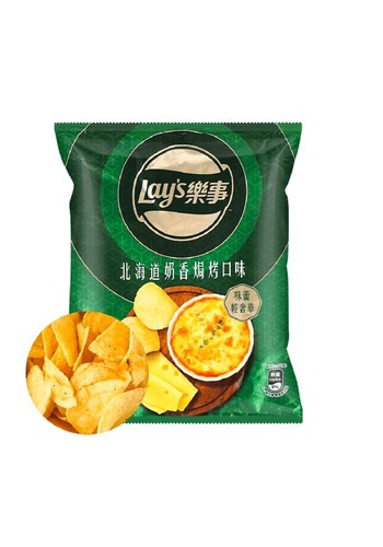 Lay's Taiwan Lay's Potato Chips Baked Cheese Flavor 1.2oz - Picture 2 of 4