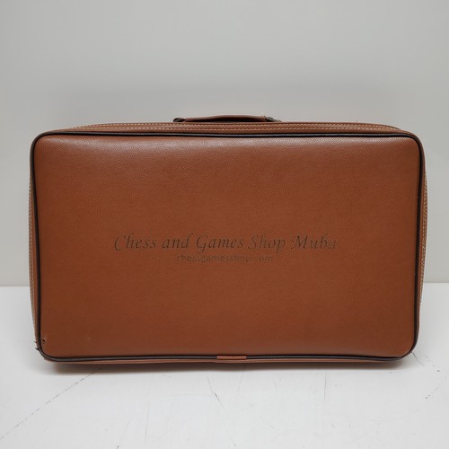 Helena Wood Art Backgammon Set in Leather Carrying Case eBay
