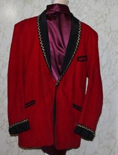 Professional Red Corduroy Coat Costume Ballet Nutcracker Sleeping Beauty