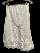 Vintage Slip With Lace Detail Sz m