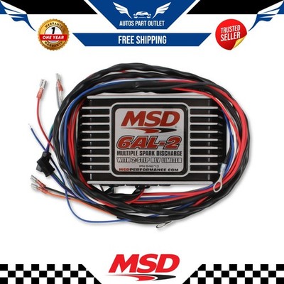 MSD 64213 6AL-2 Ignition Control w/ Built-In 2 Step Rev-Limiter