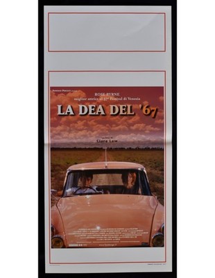 Plakat LA DEA DEL 67 Citroen DS Pallas Clara Law Rose Byrne Die Göttin B311