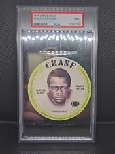 1976 Crane Discs Walter Payton Rookie Card RC PSA 9 Mint Chicago Bears GOAT. rookie card picture