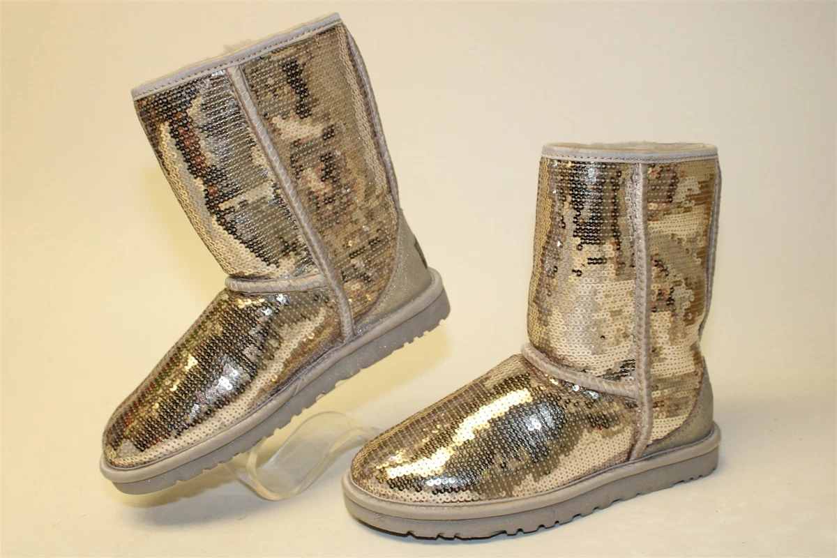 UGG Silver Women's Sequin for sale | eBay
