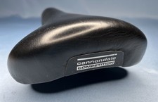 Vintage Cannondale Competition Black Leather Saddle. Excellent Condition.