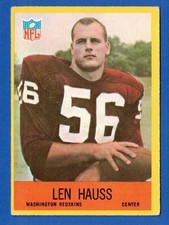 1967 Philadelphia Len Hauss #184***Free Shipping****