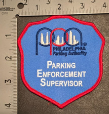 Philadelphia Pennsylvania Parking Authority enforcement supervisor patch