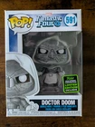 Funko Pop! Vinyl: Marvel - Doctor Doom #591- Shared Exclusive w/ Protector