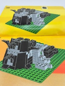 Lego 6066 Camouflaged Outpost Instruction MANUAL ONLY (1987)
