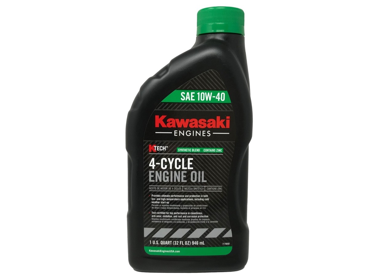 Kawasaki 49065-0721 Oil Change Kit w/Oil pad and 2 Quarts of 10W