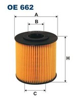 Filtron ÖLfilter OE 662 FüR Volvo