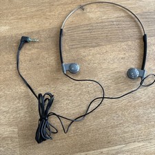 Walkman SONY MDR-W10 Turbo 1988 Dynamic in ear Stereo Headphones Vintage hi fi