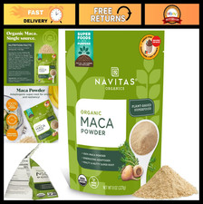 100 Gelatinized Maca Powder - Organic Adaptogen for Smoothies, Lattes  Baking