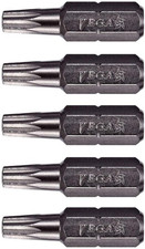 8 Point Star Bit. VEGA Double Square 1 Professional Grade 2 Square Drive Torx B