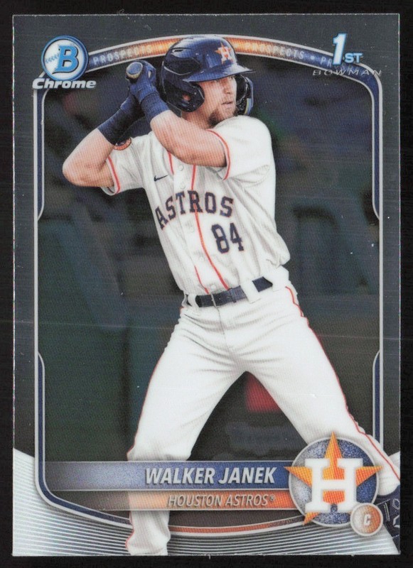 2025 Bowman Chrome Prospects Walker Janek #BCP-15 GS1