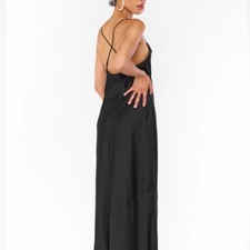 Show Me Your MuMu Elegant Black wedding guest dress NWT size XXS