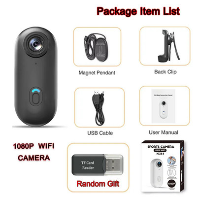 4K UHD Small Vlog Wireless Camera Home Photography Super Mini Wifi Recorder Acti