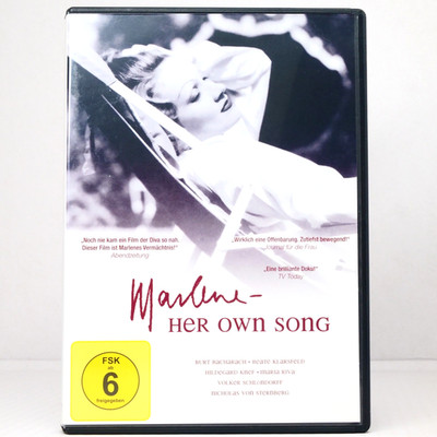 Marlene Dietrich Her Own Song DVD David Riva Burt Bacharach Hildegard Knef