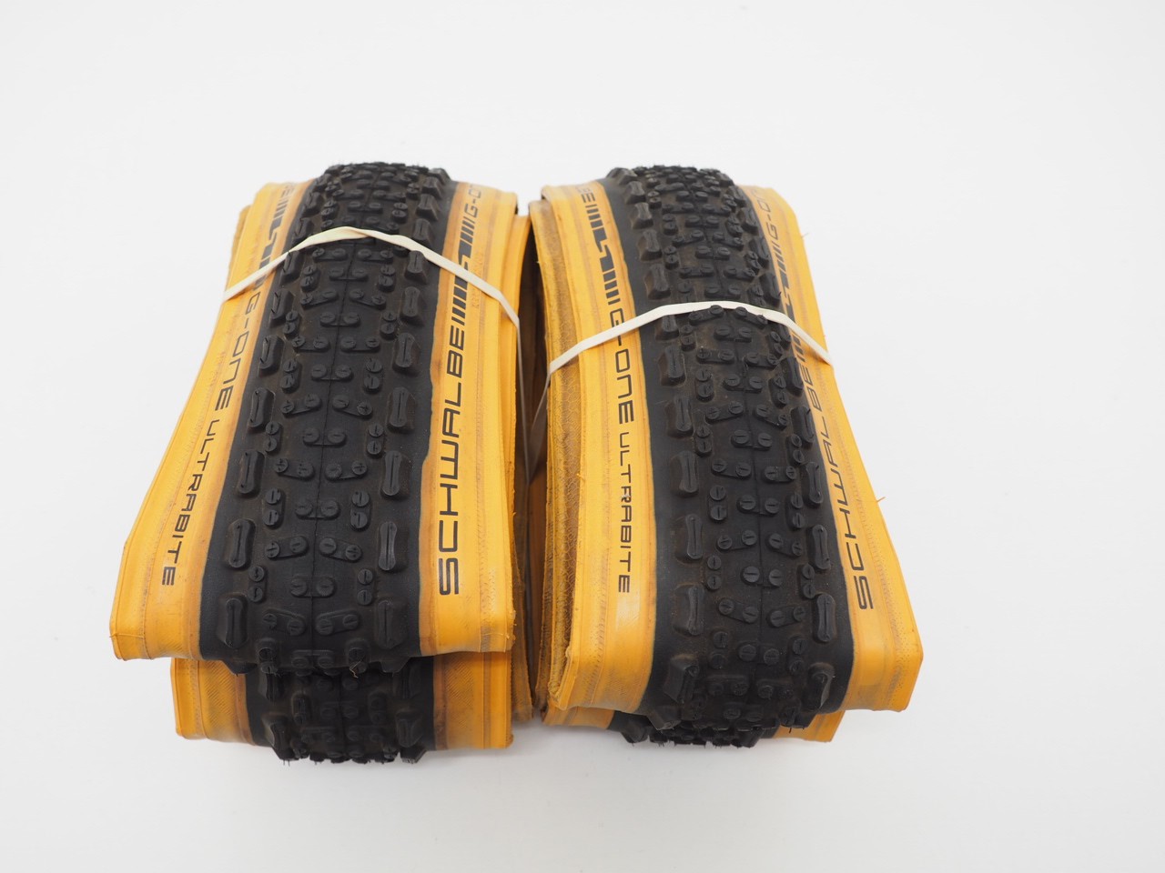 Schwalbe G-One Ultrabite 700x40c 40-622 Gravel Tires Set (2) Tanwall