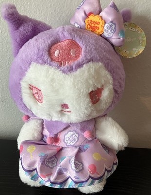 NEW! Sanrio 8'' Kuromi Chupa Chups Plush My Melody Hello Kitty Japan Kawaii