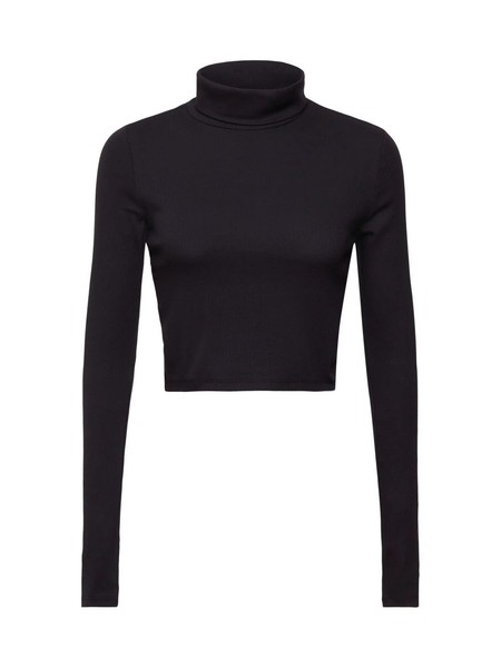 Esprit Damen T-Shirt 092CC1K320, Baumwolle, Kurzarm, Schwarz-image