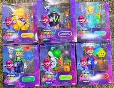 🔥The Super Mario Galaxy Movie 🔥 5” Figure Series Full Set Of 6 Wave 1 Sealed