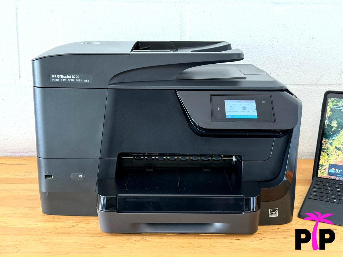 HP OfficeJet 8702 Inkjet All In One Color Printer M9L81A - FULLY