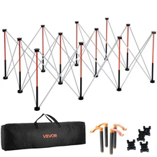 VEVOR Portable Folding Workstand 6.12 x 4.14 ft Collapsible Workbench 4500 lbs W