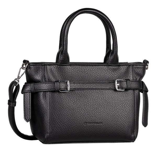Tom Tailor Sora Zip Shopper S UmhäNgetasche Handtasche Tasche Black Schwarz Neu-image