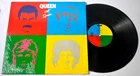 Philippines Pressing QUEEN Hot Space LP Vinyl + 2 Single Queen Record 45 rpm