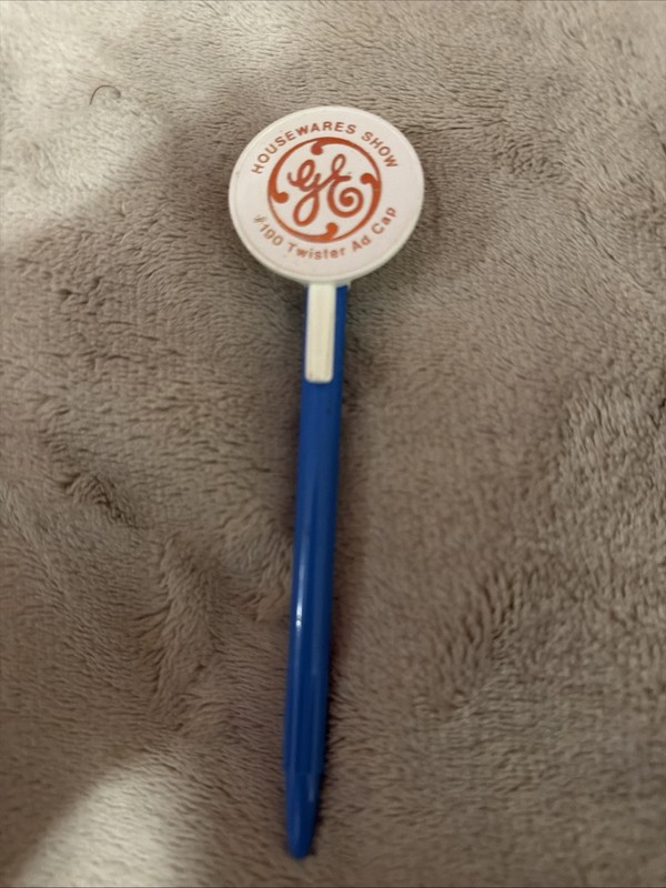 Vintage Collectible Advertising Sample Pen General Electric GE Ritepoint Rare