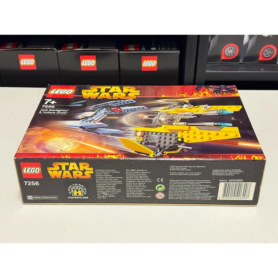 LEGO Star Wars - Jedi Starfighter and Vulture Droid (7256) [SEALED/RARE] - Image 4 of 4