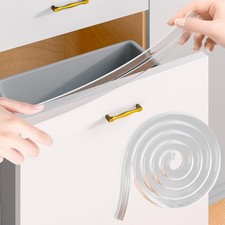 Cabinet Protectors for Kitchen Cabinets, Cabinet Door Edge Protector PVC Edge...