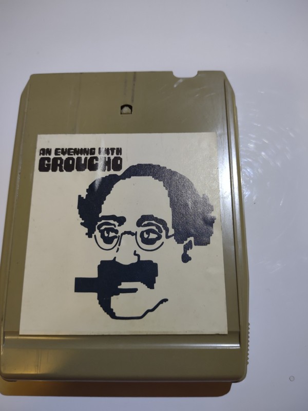 An Evening with Groucho 1972 A&M (8 Track Tape) UNTESTED