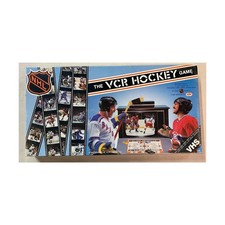 Interactive VCR Games Board Game VCR Hockey Game Box VG+/NM