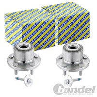 2X Snr RADLAGER-SATZ Vorne Passend FÜR Ford Focus Mondeo Links+Rechts