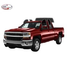 PreCut Window Film For Chevy Silverado 1500 Extended Cab 2014-18 Any Tint Shade
