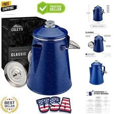 Classic Percolator Coffee Pot — The Most Nostalgic Camping Coffee Pot, Now Mo...